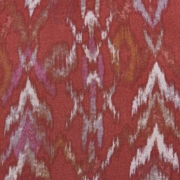 Torrid  Ikat Print Peasant Top NWOT Size 2 (18-20) - Picture 5 of 9